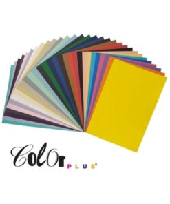 Kit Papel Color Plus 180g A4 (30 Cores / 1 Folha de Cada Cor)