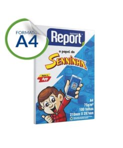 Papel Senninha  Branco 75g A4 c/ 100 Fls