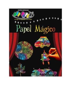 Papel Mágico Offpaper 5 Fls A4 + Bastão