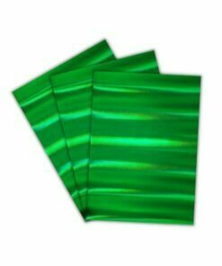 Papel Laminado Holográfico Colors Verde 230g A4 c/ 3 Fls