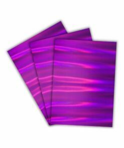 Papel Laminado Holográfico Colors Roxo 230g A4 c/ 3 Fls
