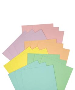 Kit Papel Candy Plus 180g A4 (6 Cores / 3 Folhas de Cada Cor)