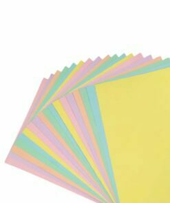 Kit Papel Candy Plus 180g 30,5x30,5cm (6 Cores / 3 Folhas de Cada Cor)