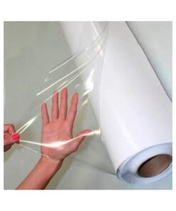 Vinil Transparente Adesivo Brilho Bobina 50cmx50m (Laser) PRO 8000