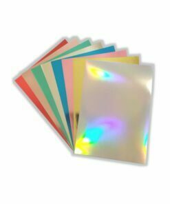 Super Kit Laminados/Lamicote 255g/240g (8 Cores / 1 Folha de Cada Cor)