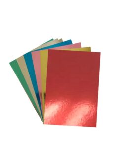 Kit Laminados 250g/255g A4 (6 Cores / 2 Folhas de Cada Cor)