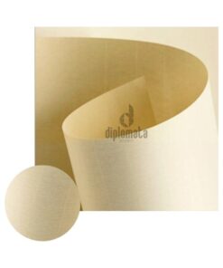 Papel Filiset Goffrata Creme