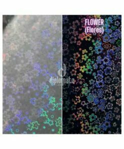 BOPP Holográfico Flower (Flores) 28 Micras