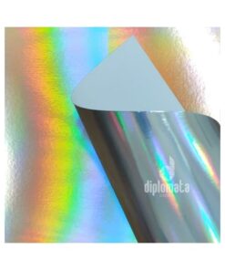 Papel Laminado Holográfico Arco-Íris